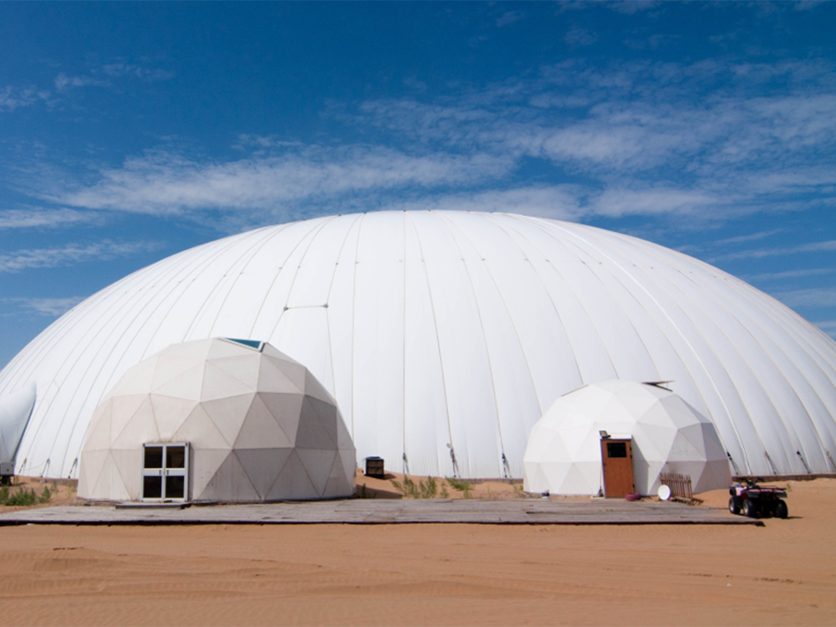 Calcul des structures à coussins gonflables en ETFE