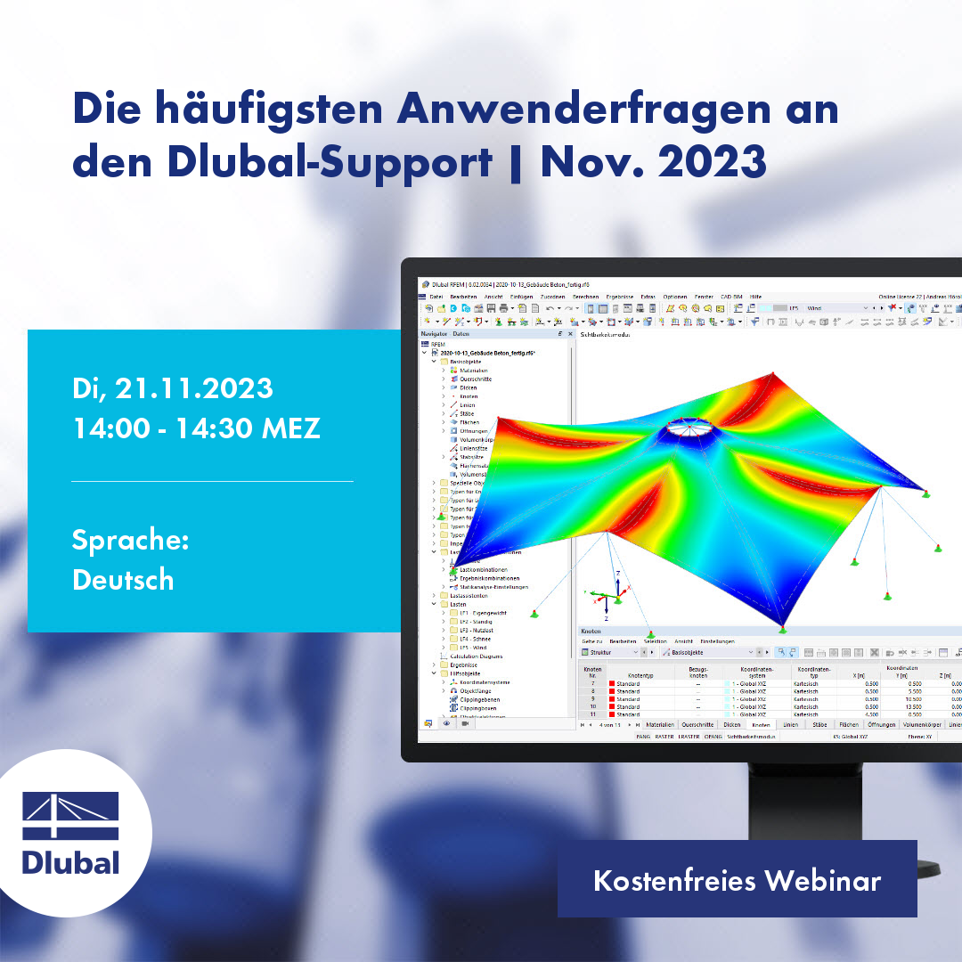 Matinale de Dlubal Software | Conception et calcul des éléments filaires selon Eurocode 3 | Novembre 2021 2023