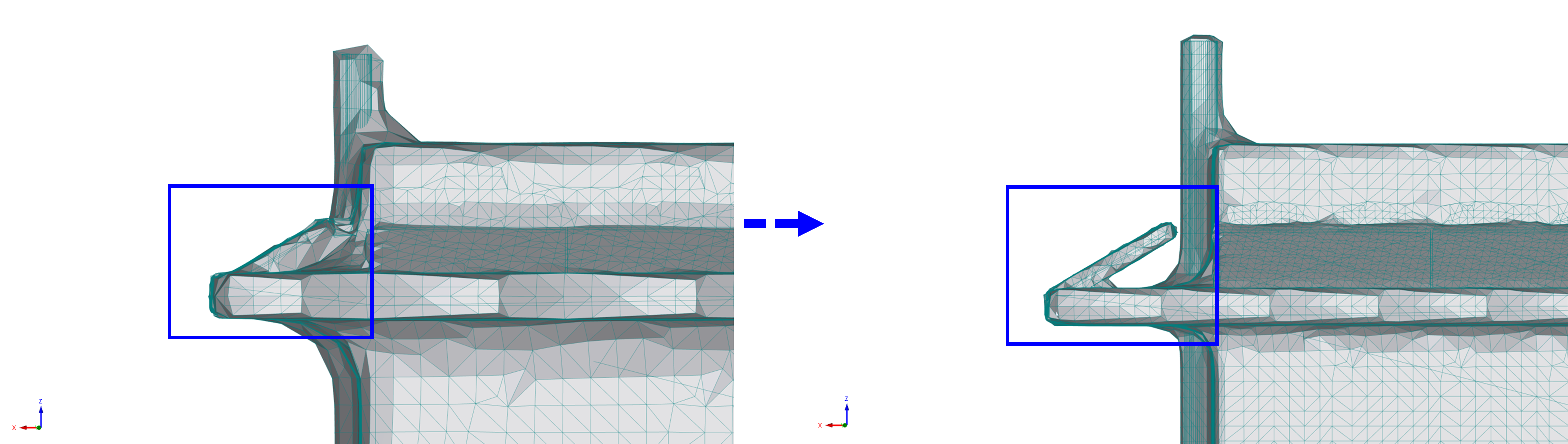 Précision du maillage de calcul