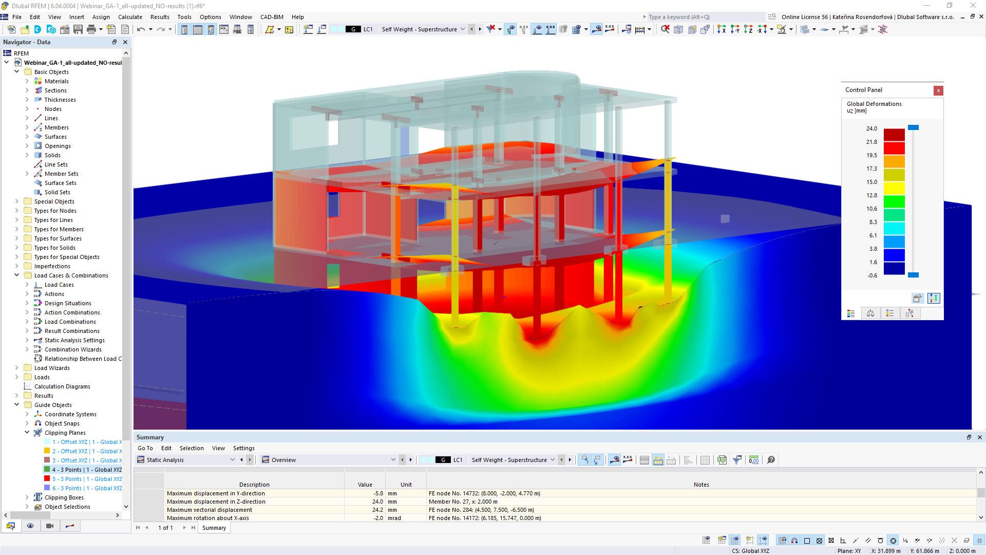 Bande-flèche B | Vérification de l'aluminium | RFEM6