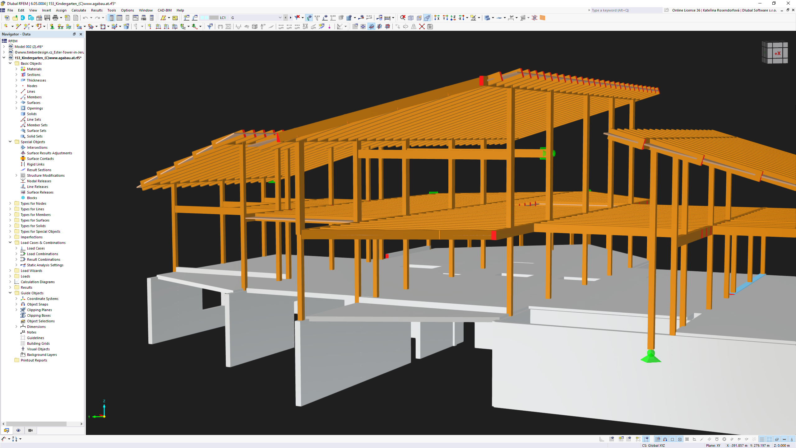 Panneau C | Vérification du bois pour RFEM 6