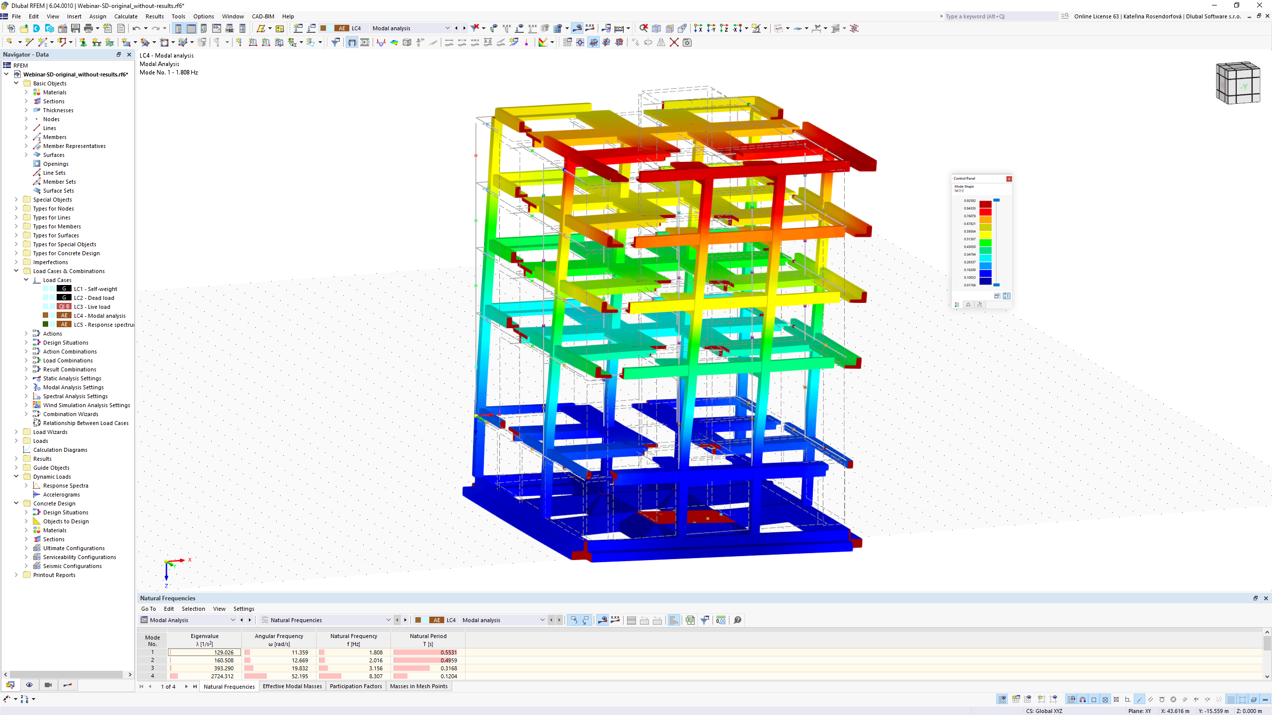 Bande-flèche B | Vérification du béton pour RFEM 6