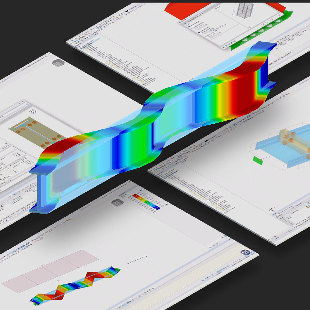 Webinaire enregistré | Vérification d'un plancher bois dans RFEM 6 | mai 2024