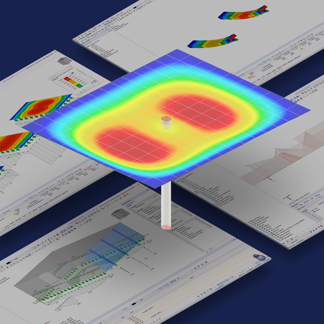 Webinaire enregistré | Vérification d'un plancher bois dans RFEM 6 | Juillet 2024