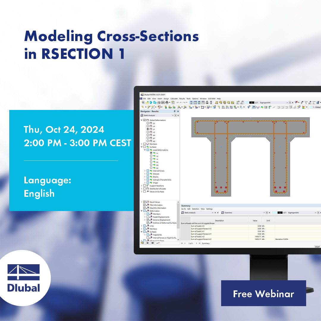 Modélisation des sections \n dans RSECTION 1