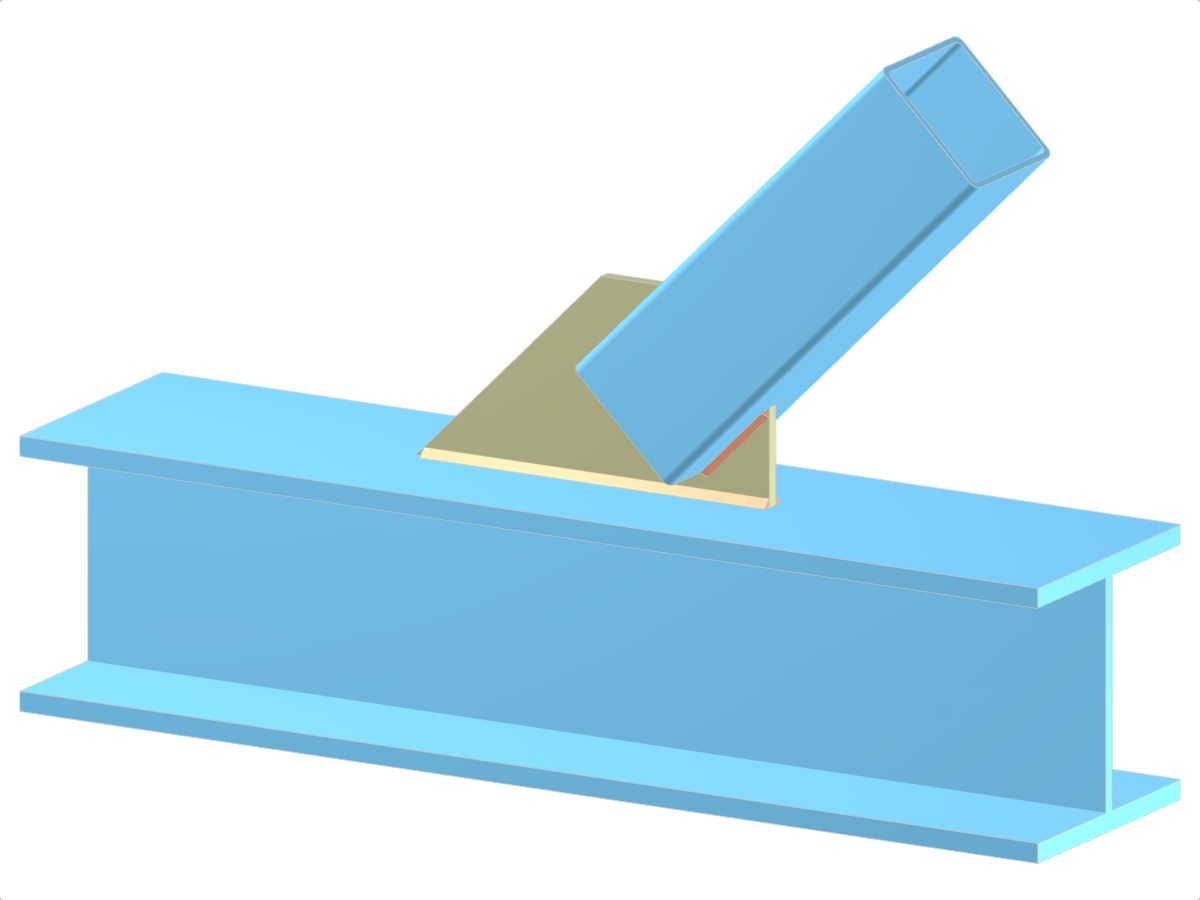 Modèle 005229 | Treillis | Diagonale à la membrure