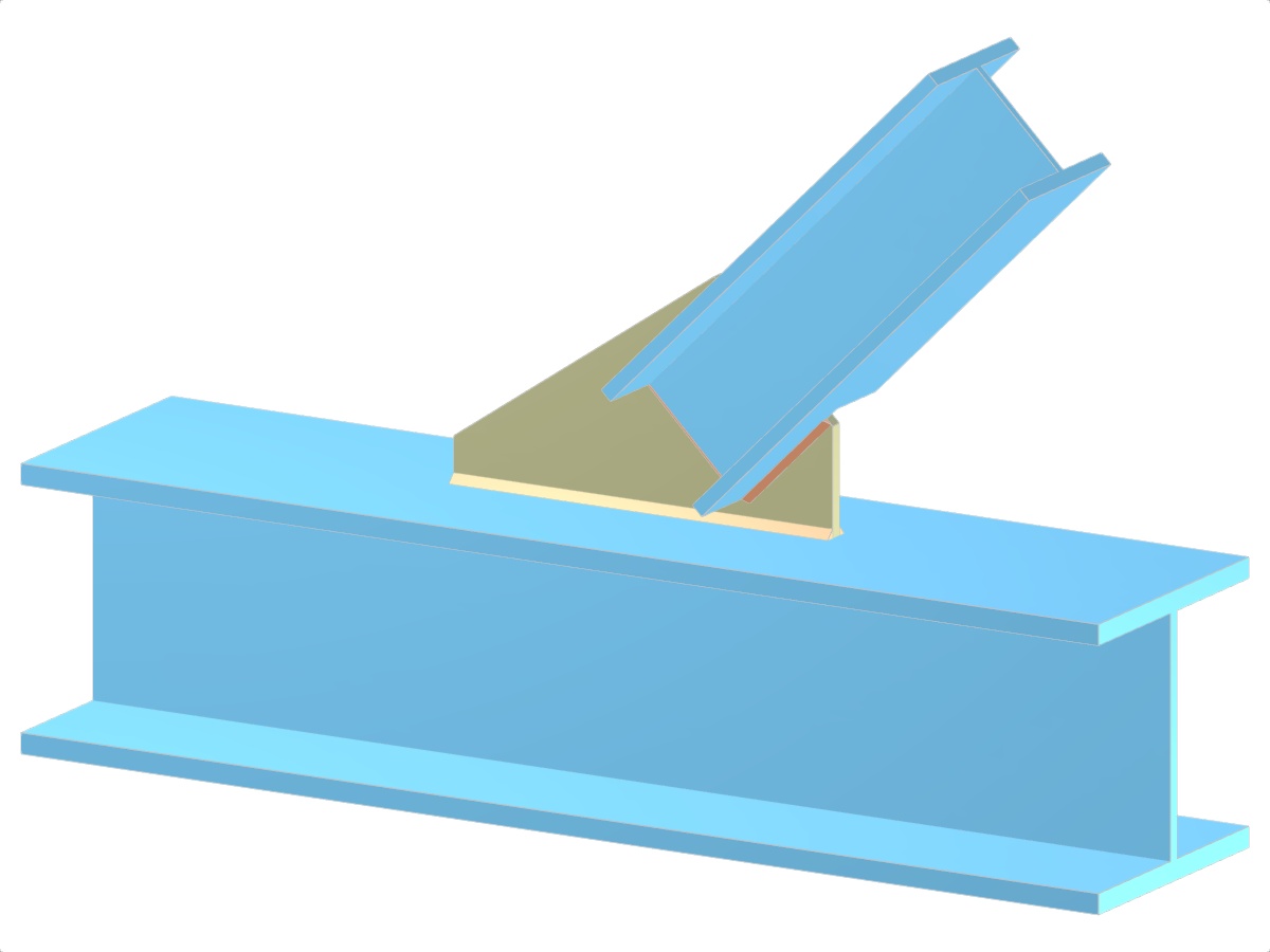 Modèle 005259 | Treillis | Diagonale à la membrure