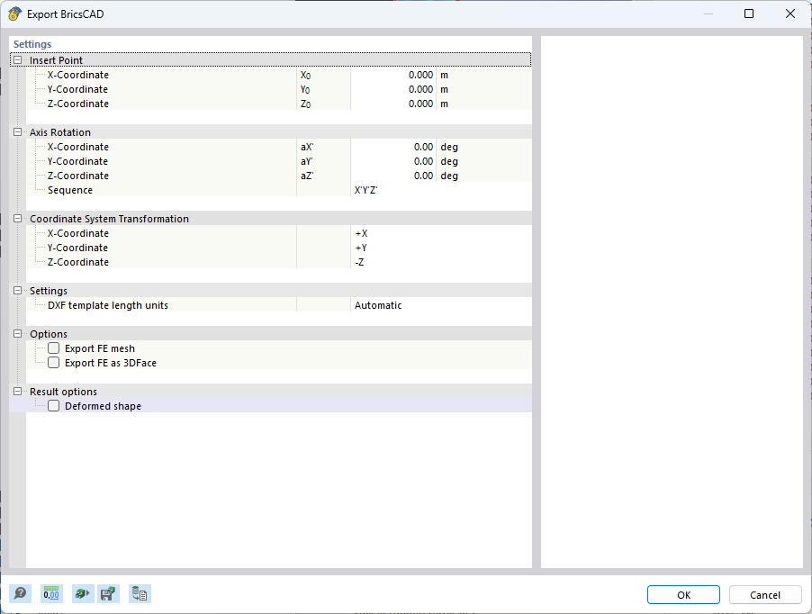 Export BricsCAD