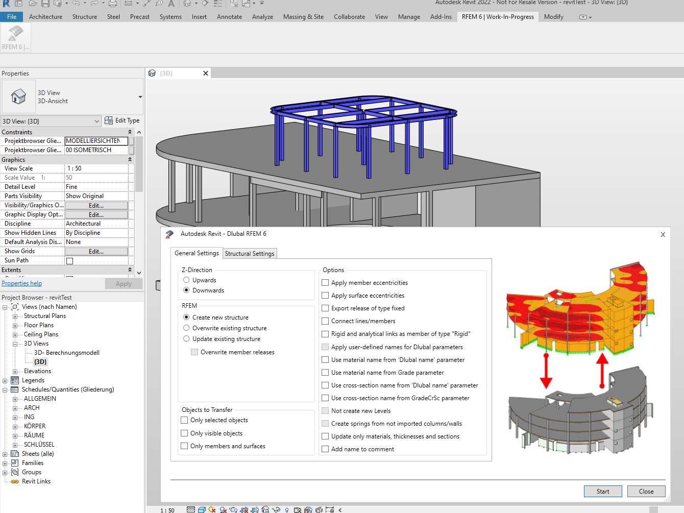 Scambio di dati bidirezionale con Revit