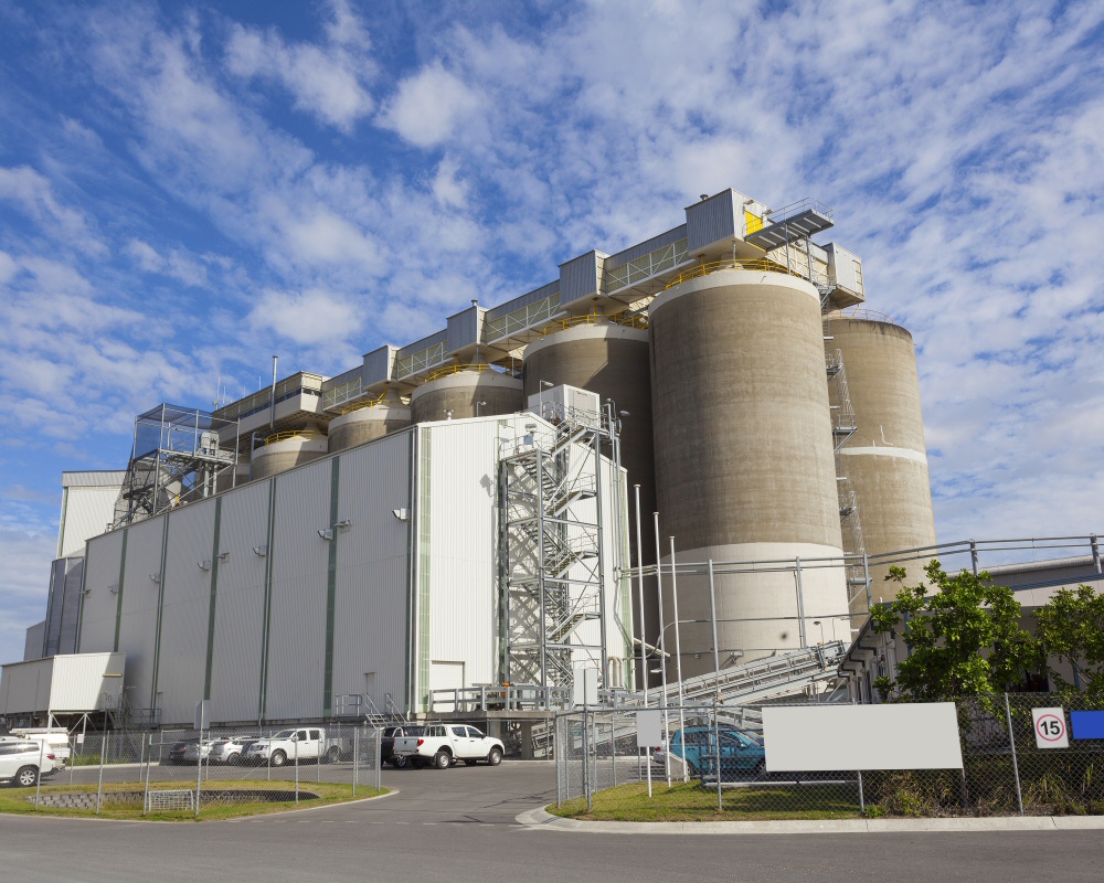 Silo di stoccaggio cemento