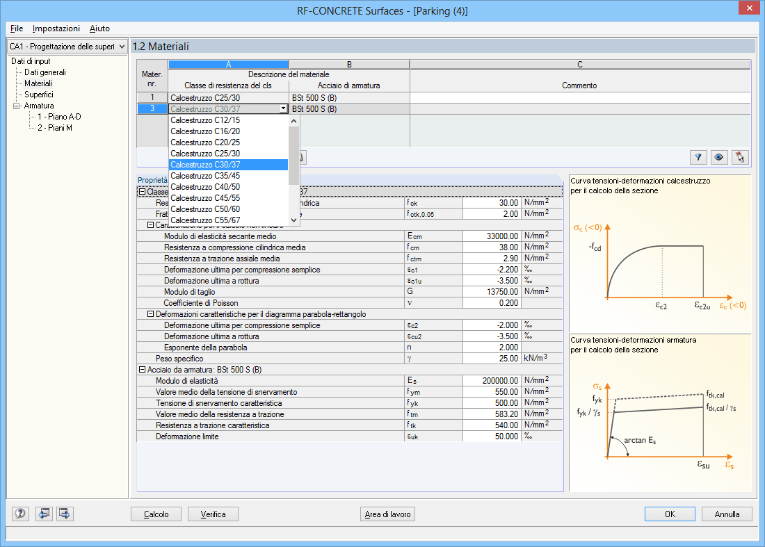 RF-BETON Flächen - 1.2 Materialien