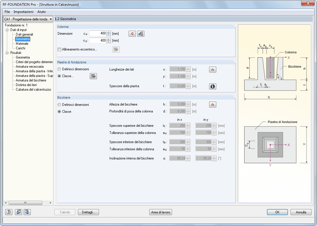 Maske 1.2 Geometrie