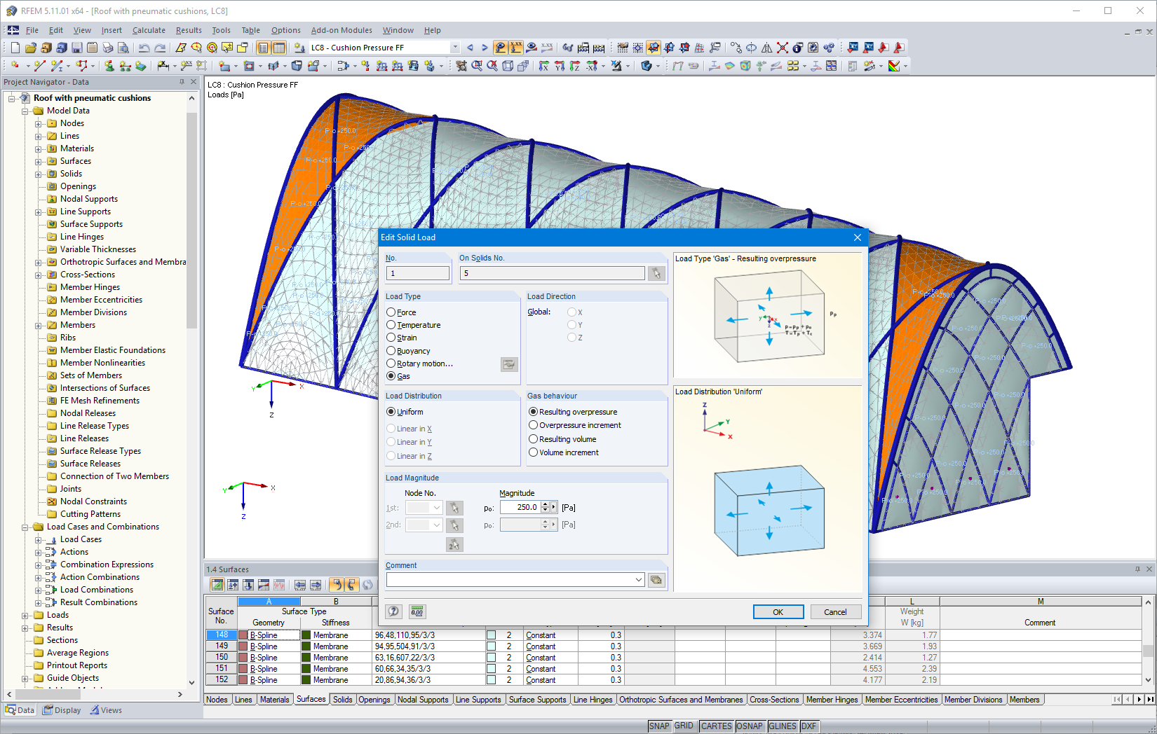 Exportmöglichkeit des FE-Netzes als dxf- oder Excel-Datei