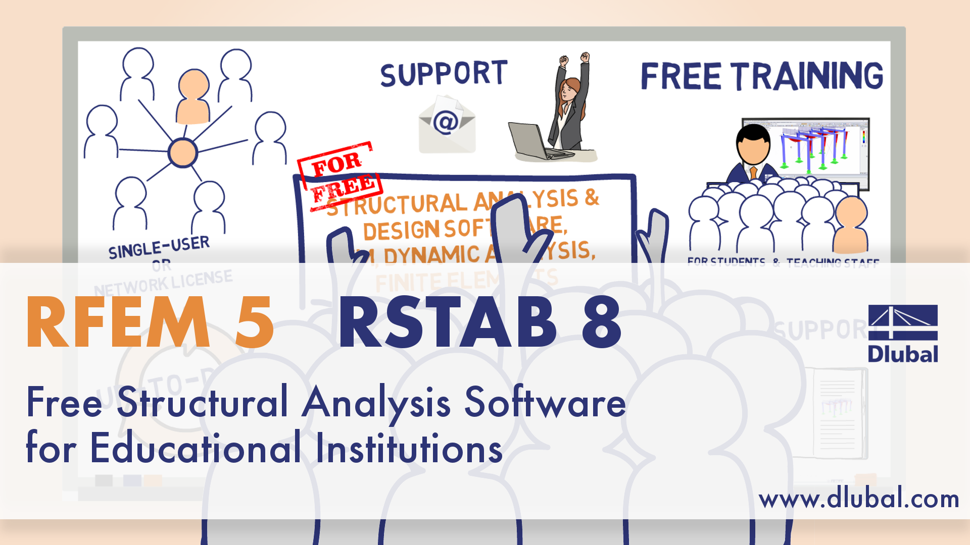 Kostenlose Statiksoftware für Hochschulen