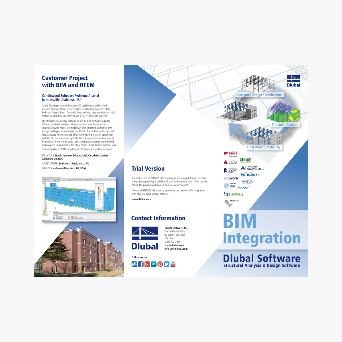 Dlubal Software | Brochure sull'integrazione BIM