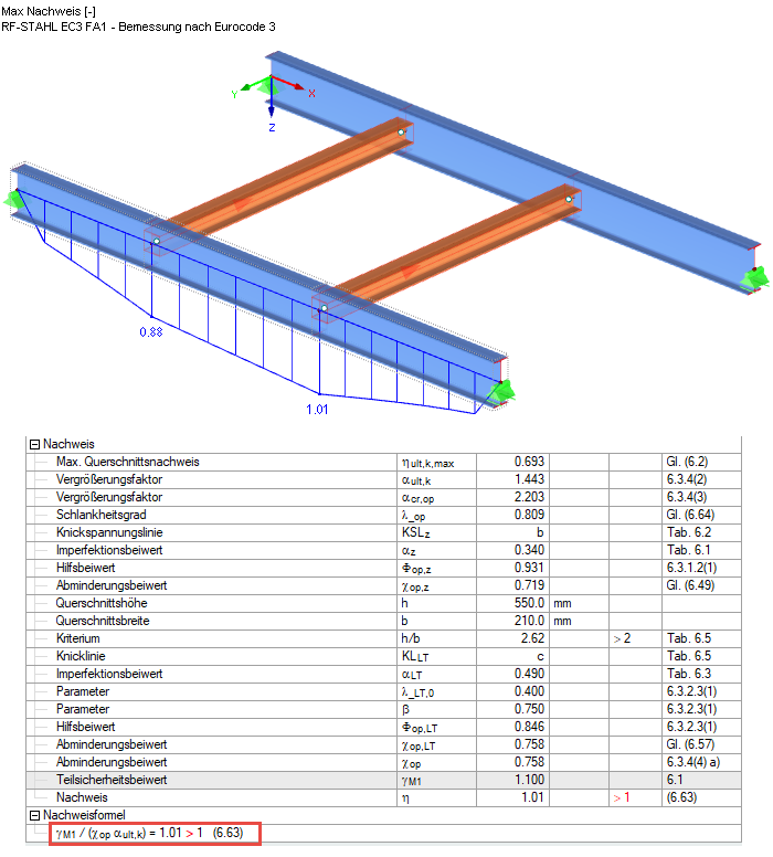 Progettazione in RF-STEEL EC3