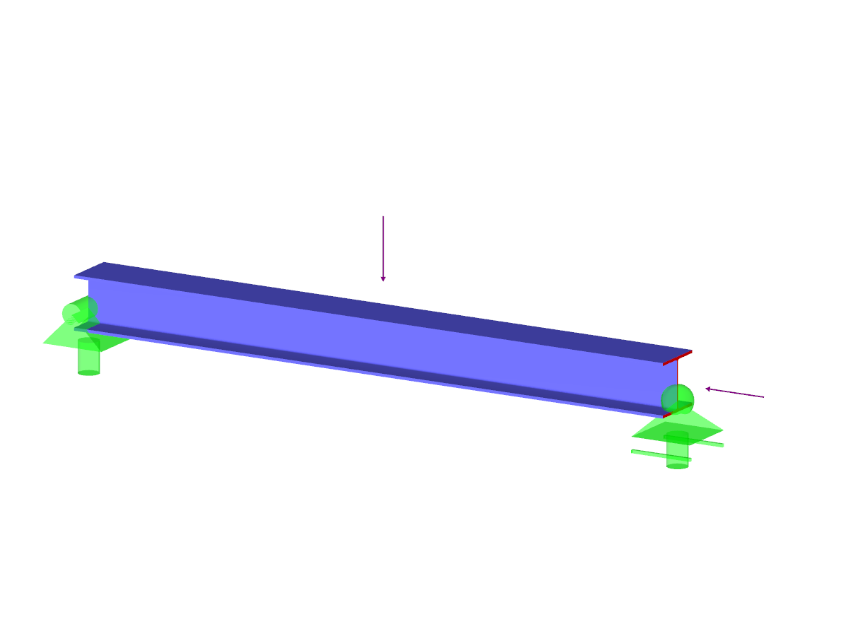 AISC H.1B - Compressione e momento flettente combinato