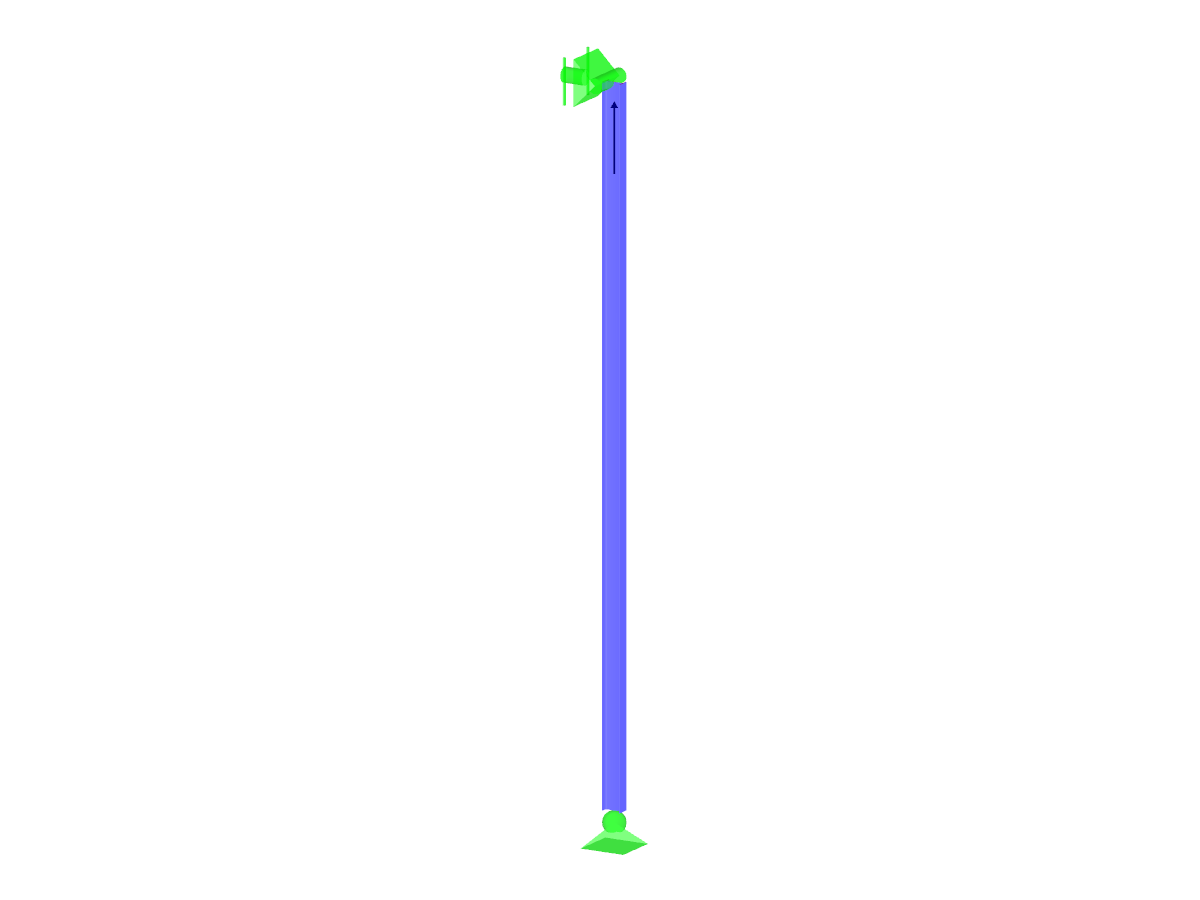 AISC D.1 - Asta di trazione a W