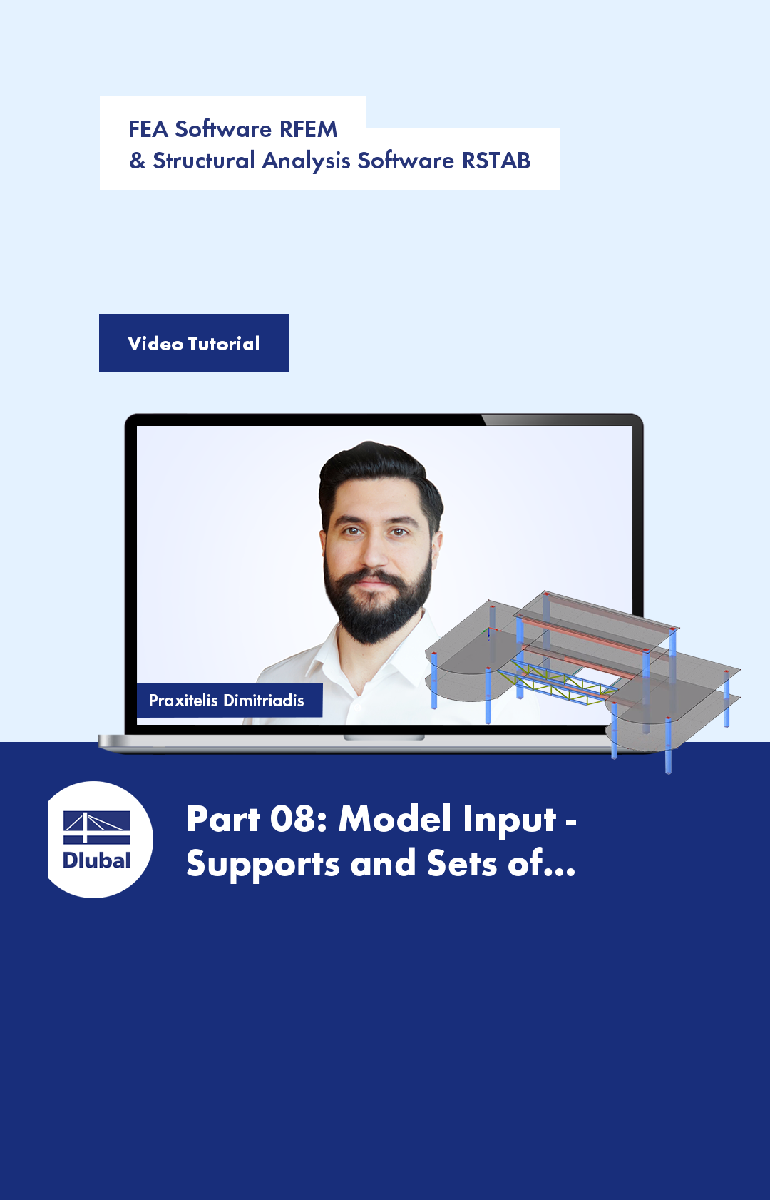 RFEM software FEM \n & RSTAB software per strutture intelaiate