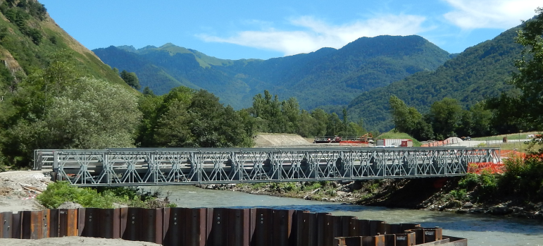 Ponte temporaneo (© Janson Bridging)