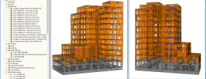 Edificio residenziale in legno a Strasburgo, in Francia