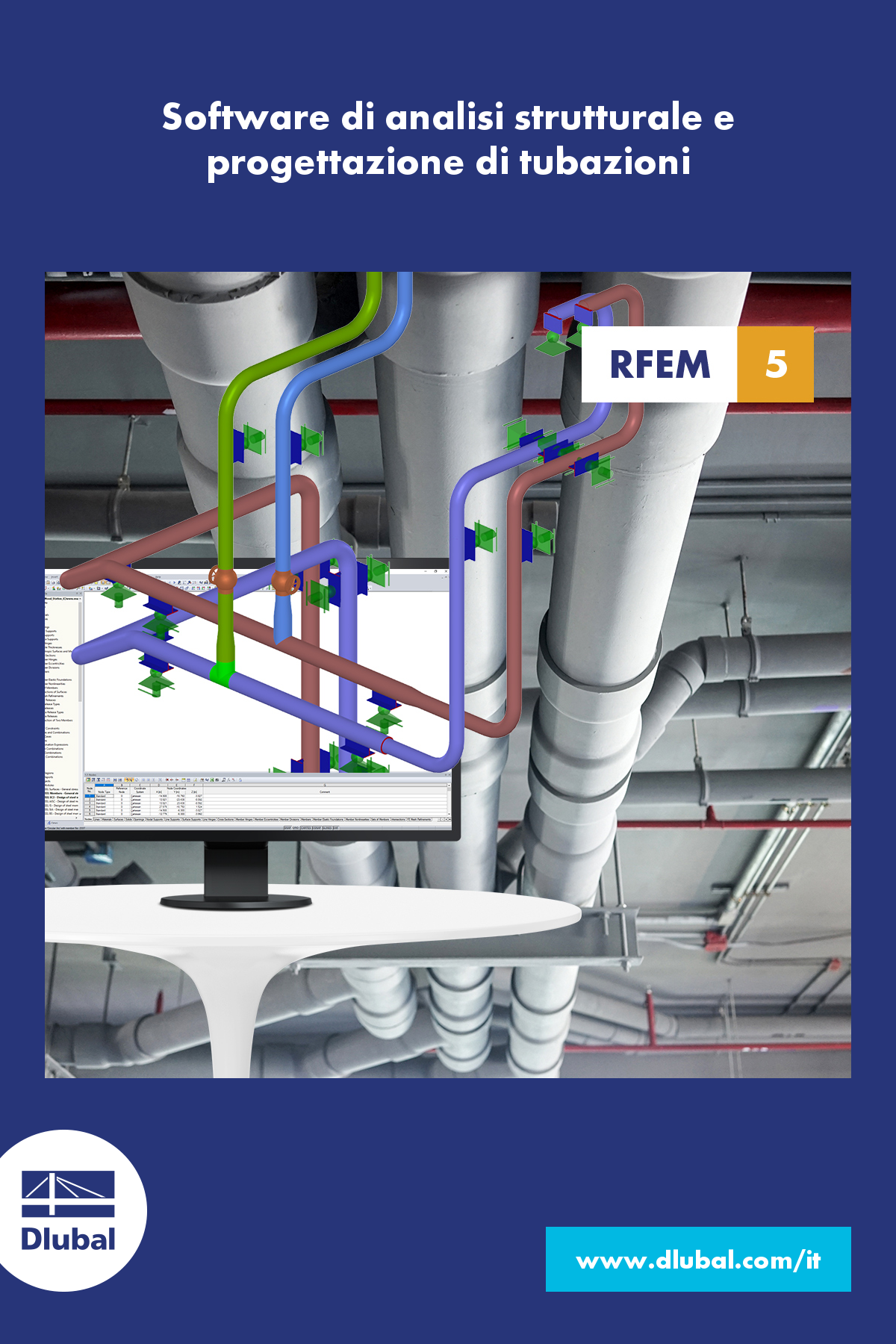 Software di analisi strutturale e progettazione\n per condotte