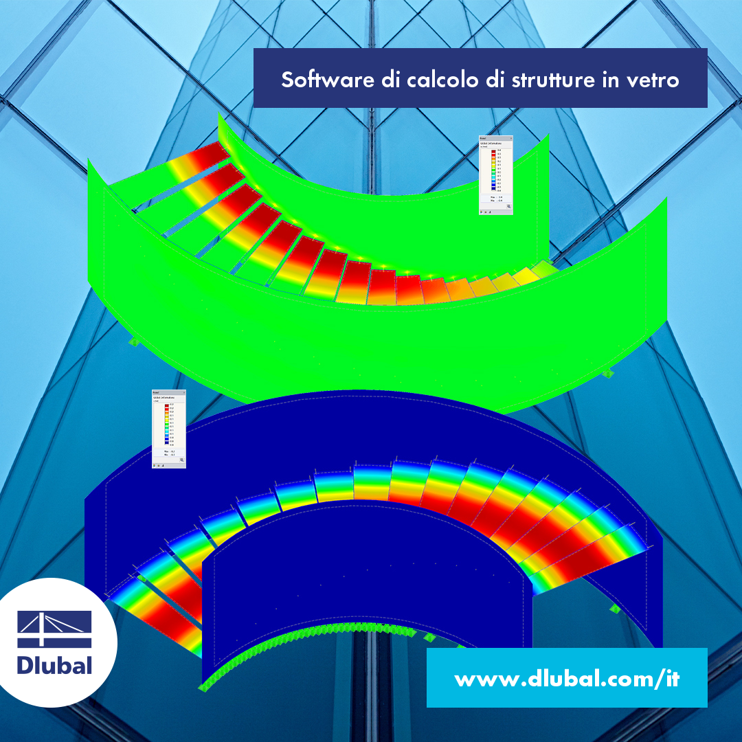 Software di calcolo di strutture in vetro