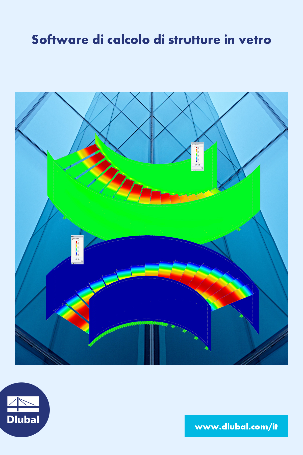 Software di calcolo di strutture in vetro