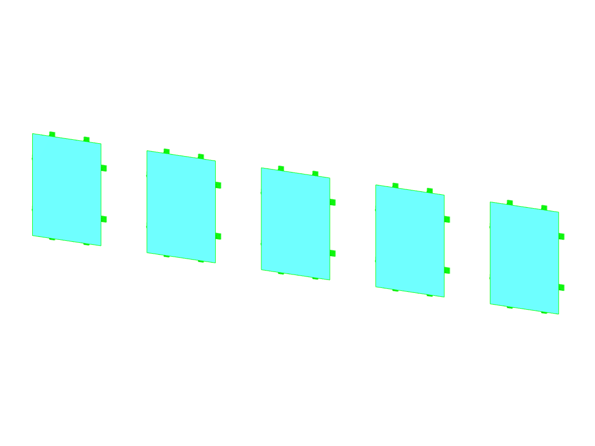 Modello di calcolo dei pannelli di vetro stratificato