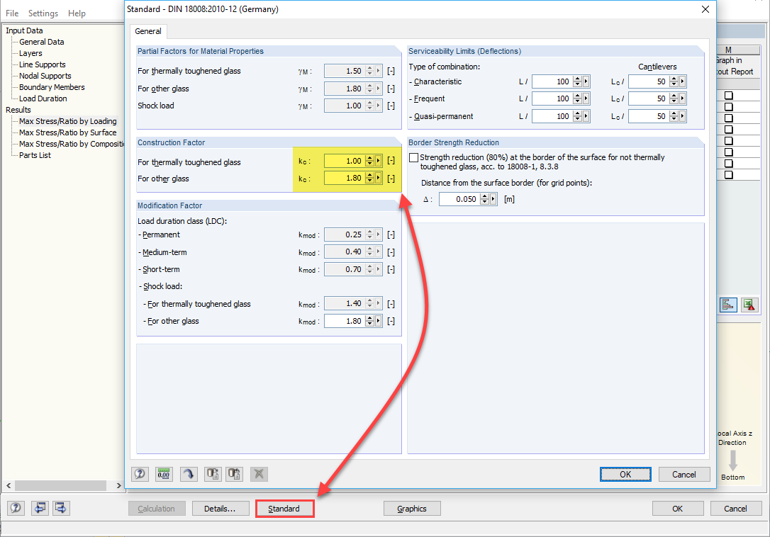 Opzione di input kc