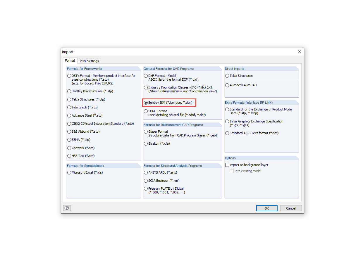 Interfacce con RFEM