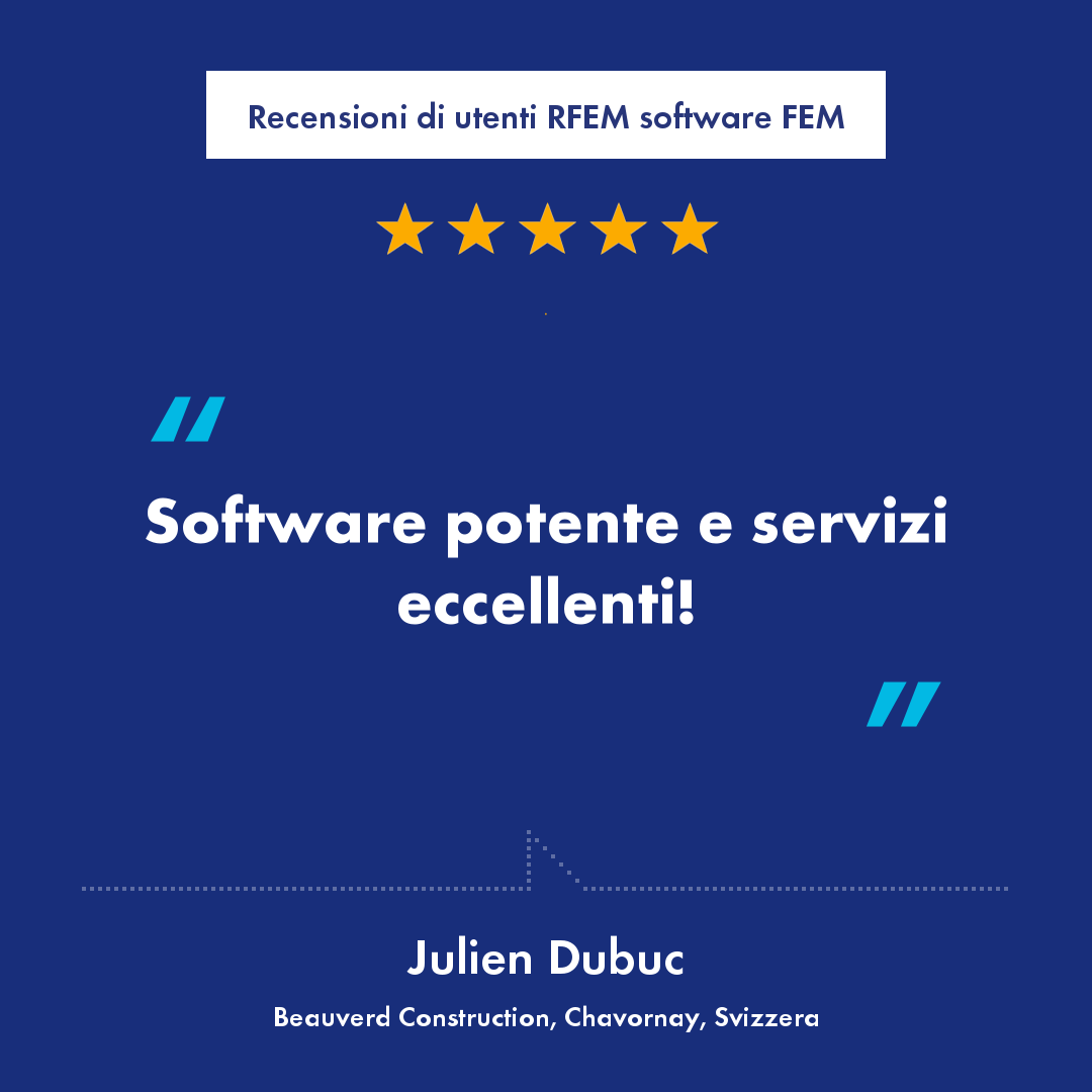 Recensioni di utenti sul software RFEM