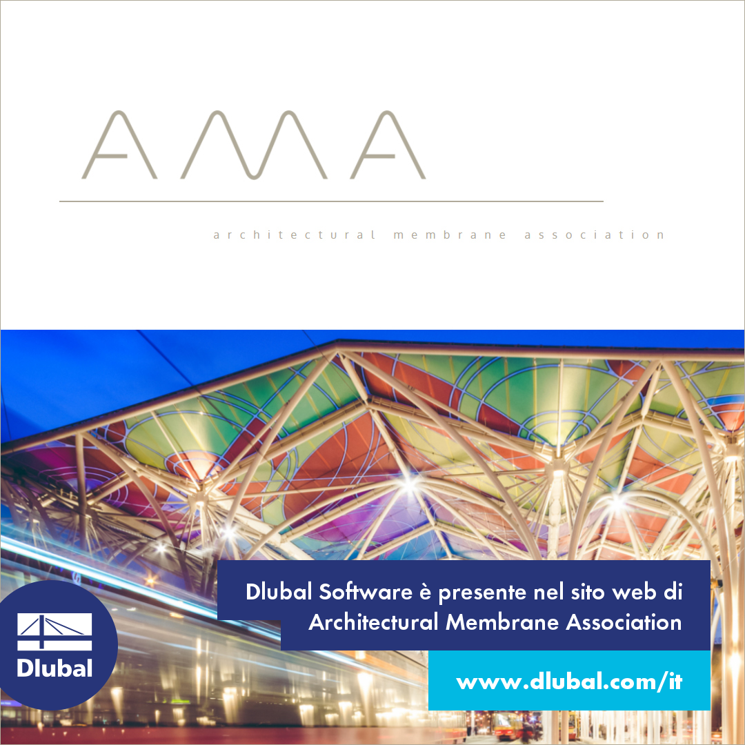 Dlubal Software è presente nel sito web di Architectural Membrane Association