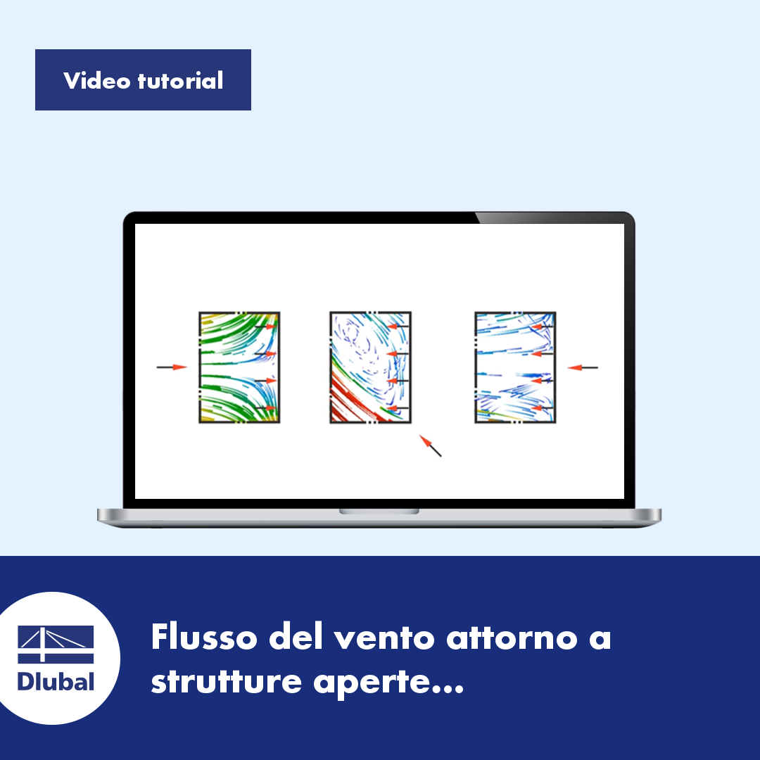 Simulazione del vento e generazione del carico del vento con RWIND Simulation