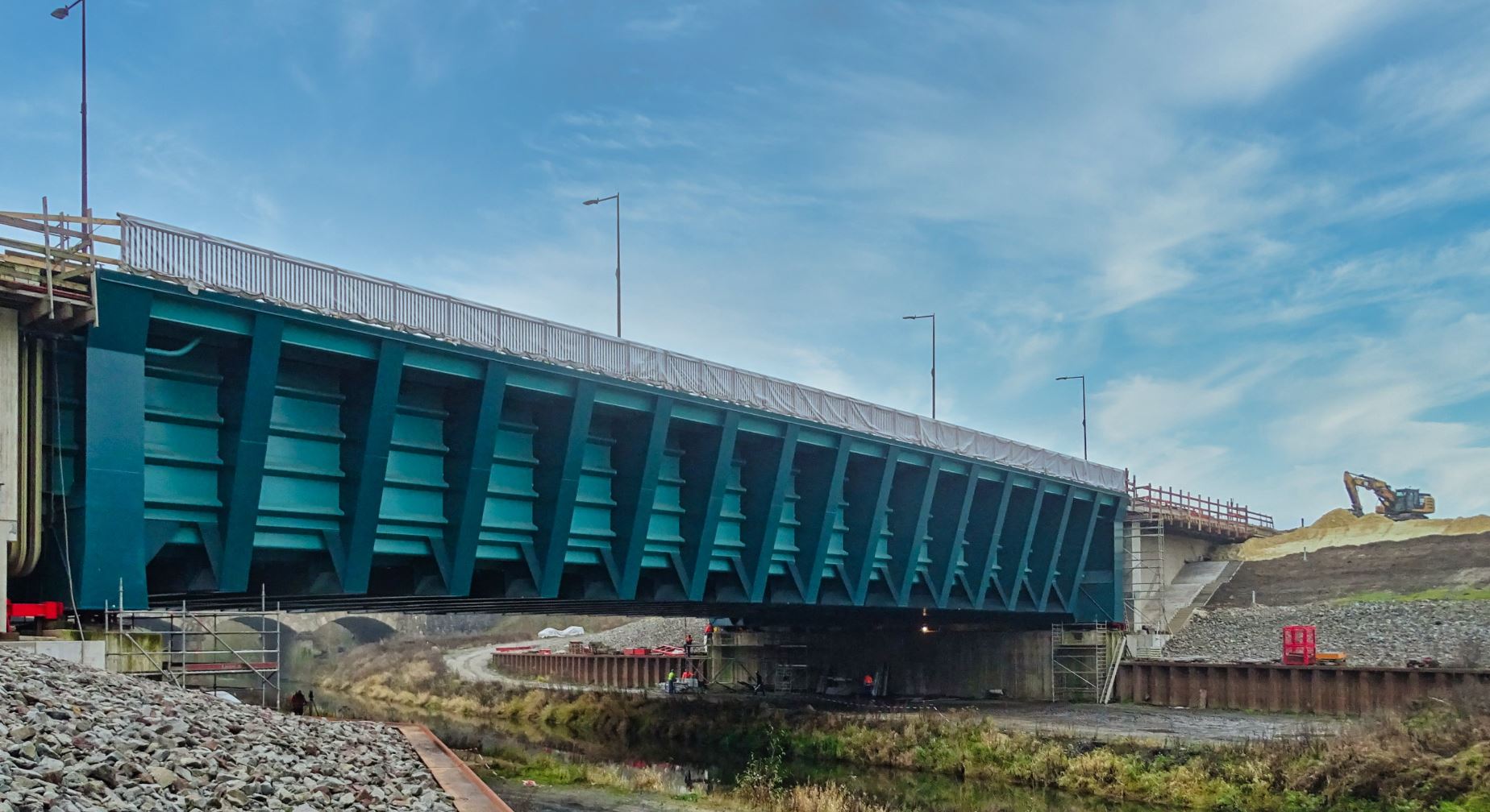 Ponte sul canale sul fiume Ems (© Meyer + Schubart VBI)