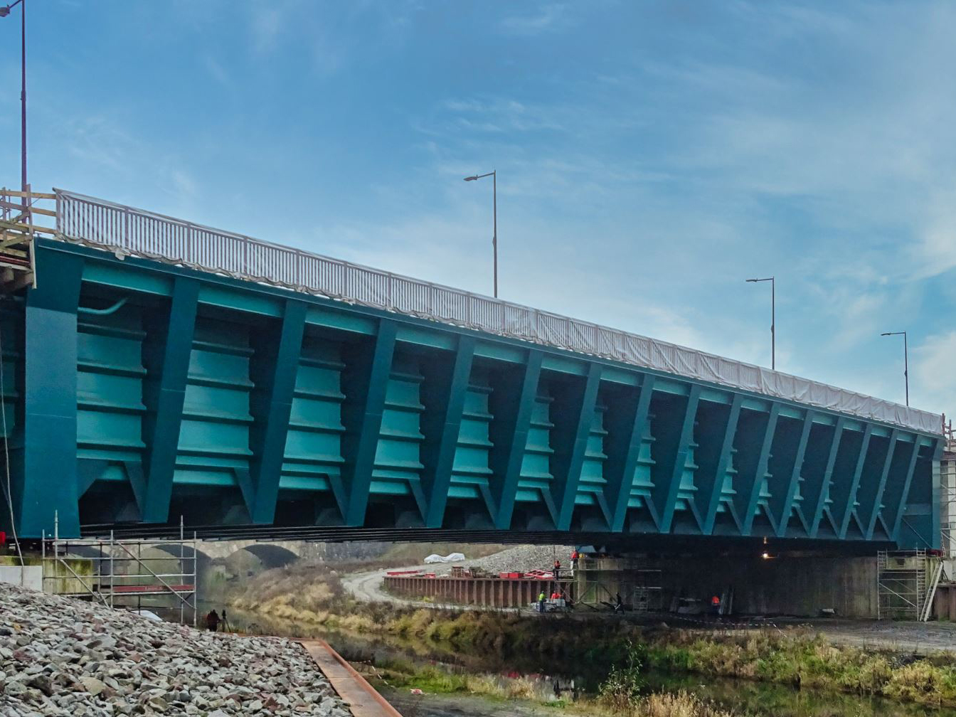 Ponte sul canale sul fiume Ems (© Meyer + Schubart VBI)