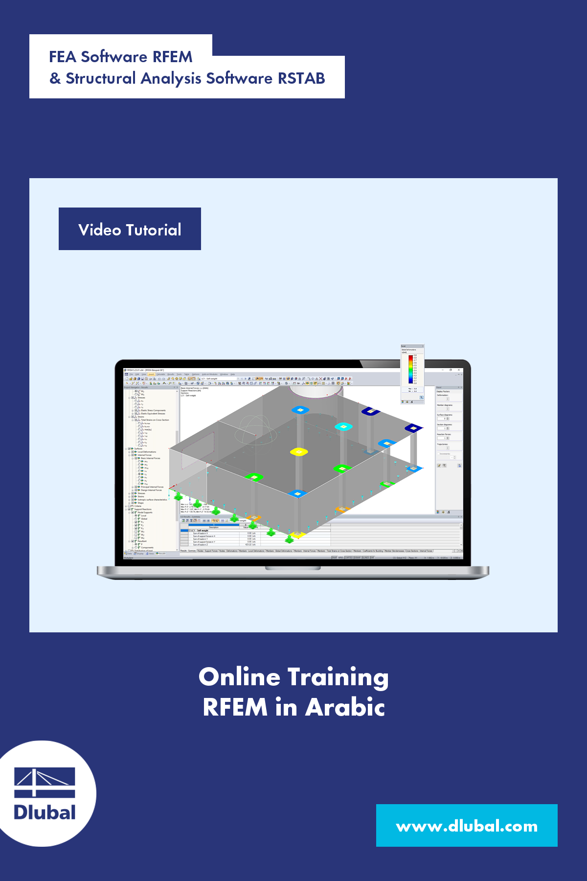 RFEM software FEM \n & RSTAB software per strutture intelaiate