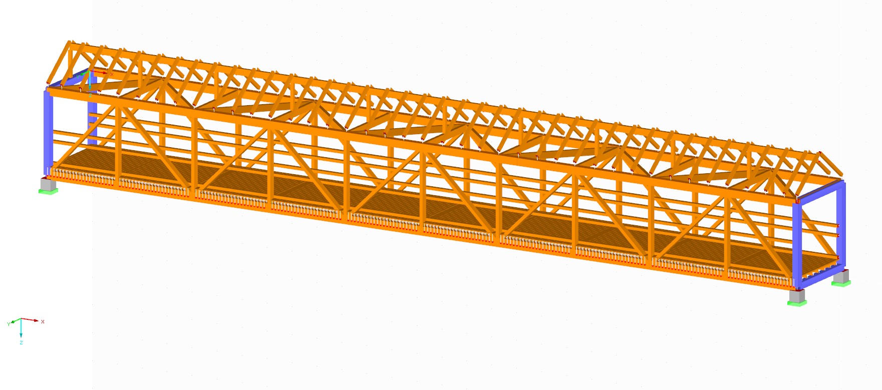 Sviluppo del programma EDP per l'analisi dei danni dei ponti di legno sulla base di misurazioni delle vibrazioni