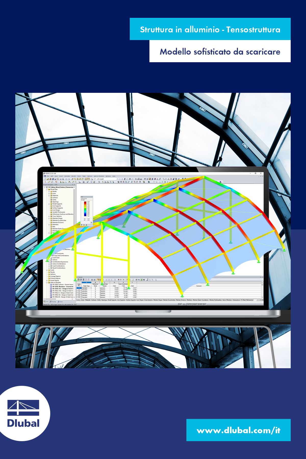 Aluminum Fabric Tensile Structure