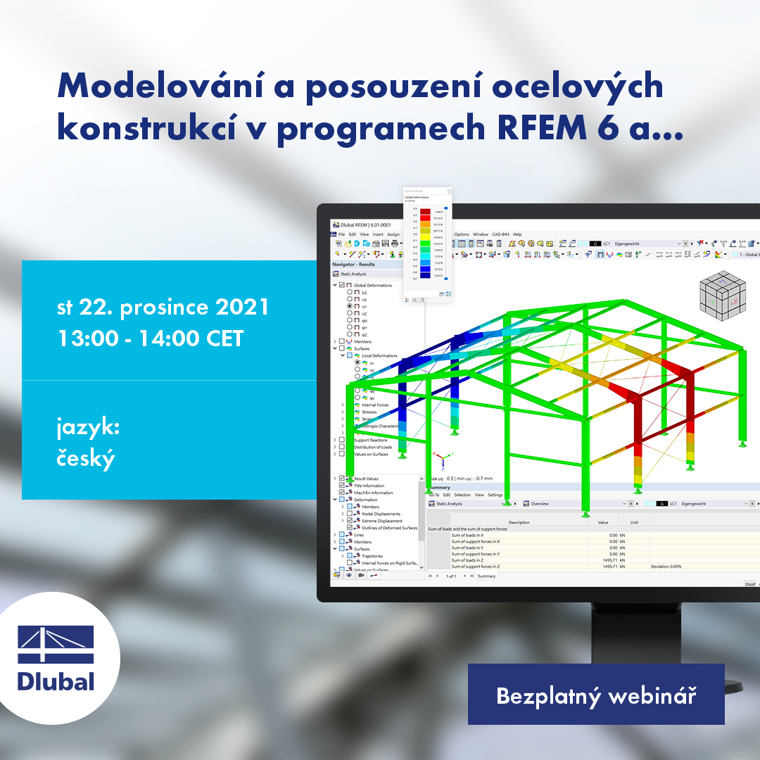 Modellazione e verifica di strutture in acciaio in RFEM 6 e RSTAB 9