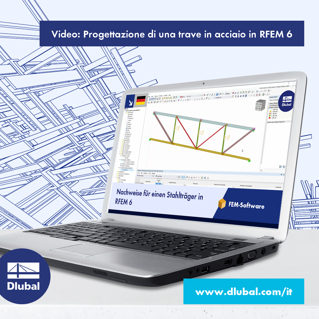 Video: Nachweise für einen Stahlträger in RFEM 6