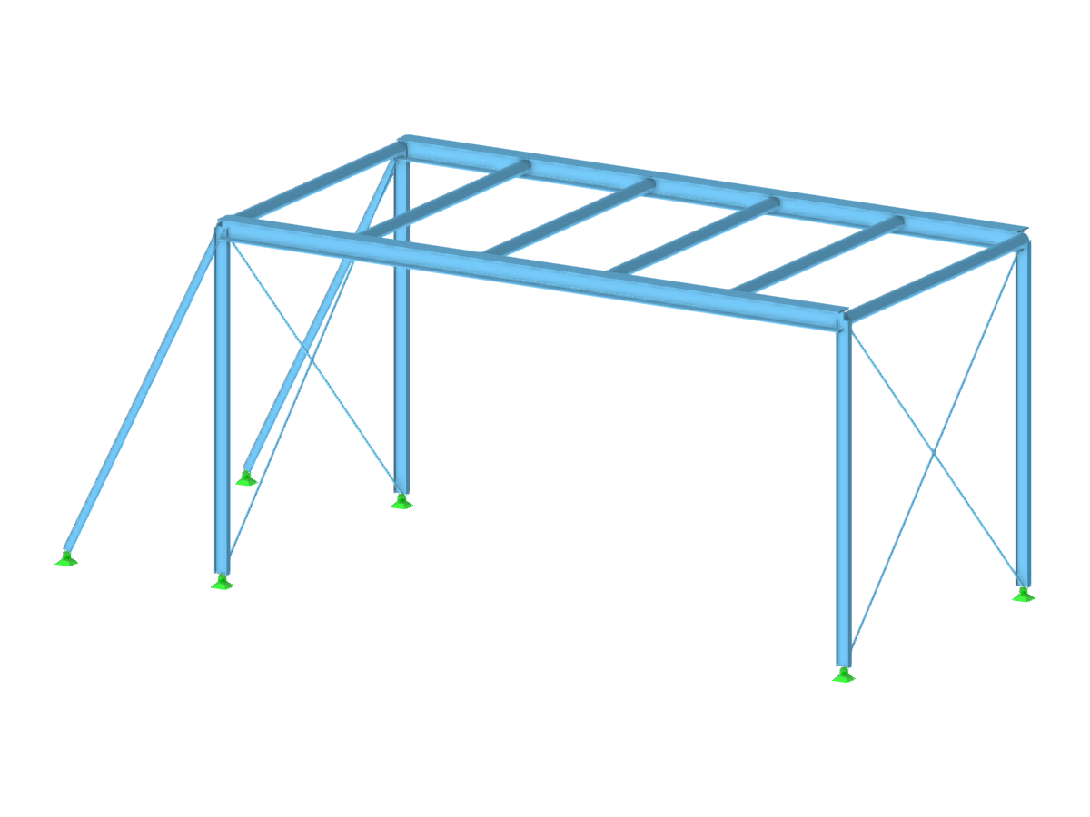 Piattaforma in acciaio