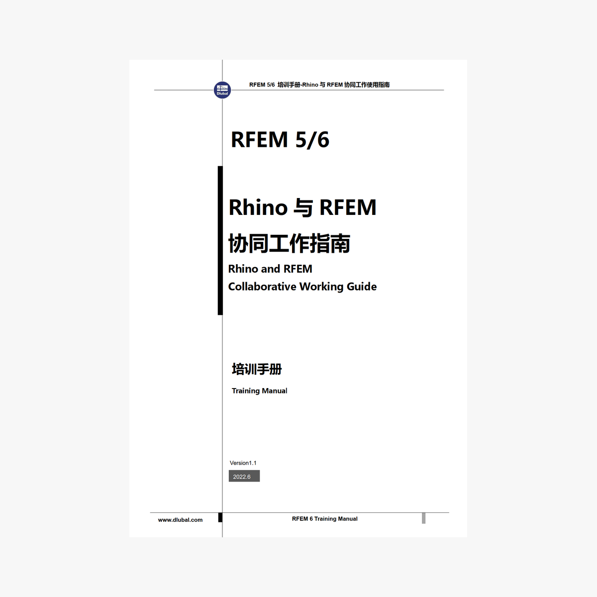 RFEM 6 Tutorial Manual - Una guida per lavorare con Rhino e RFEM