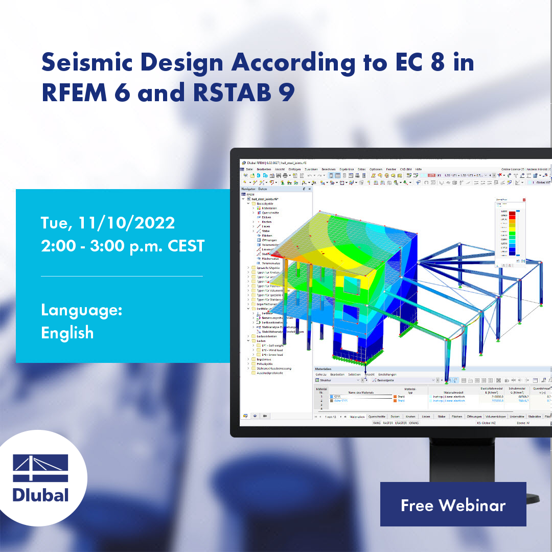 Progetto sismico secondo EC 8 in RFEM 6 e RSTAB 9