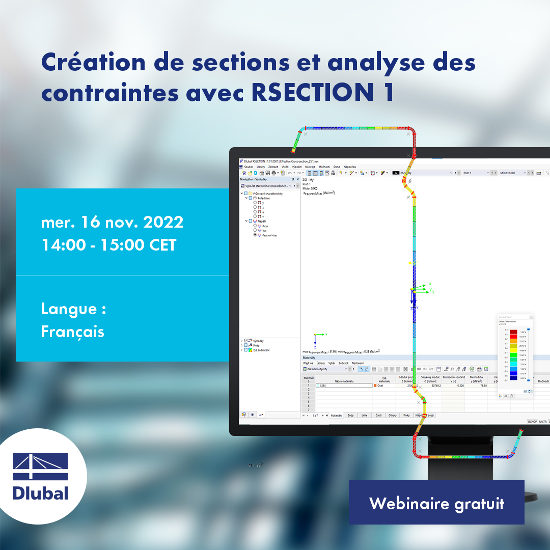 Creazione di sezioni trasversali e analisi delle tensioni con RSECTION 1