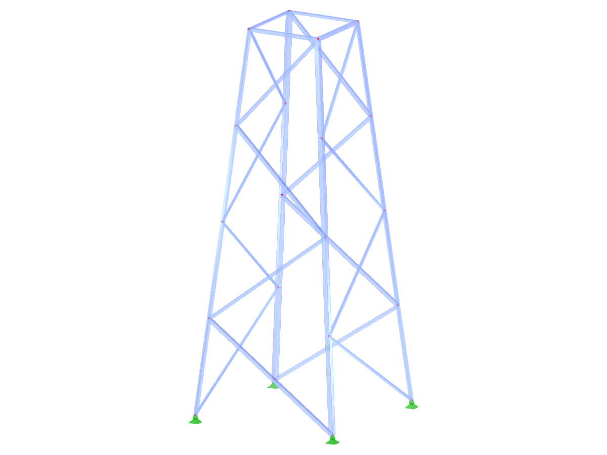 ID modello 2089 | TSR012-a | Torre reticolare