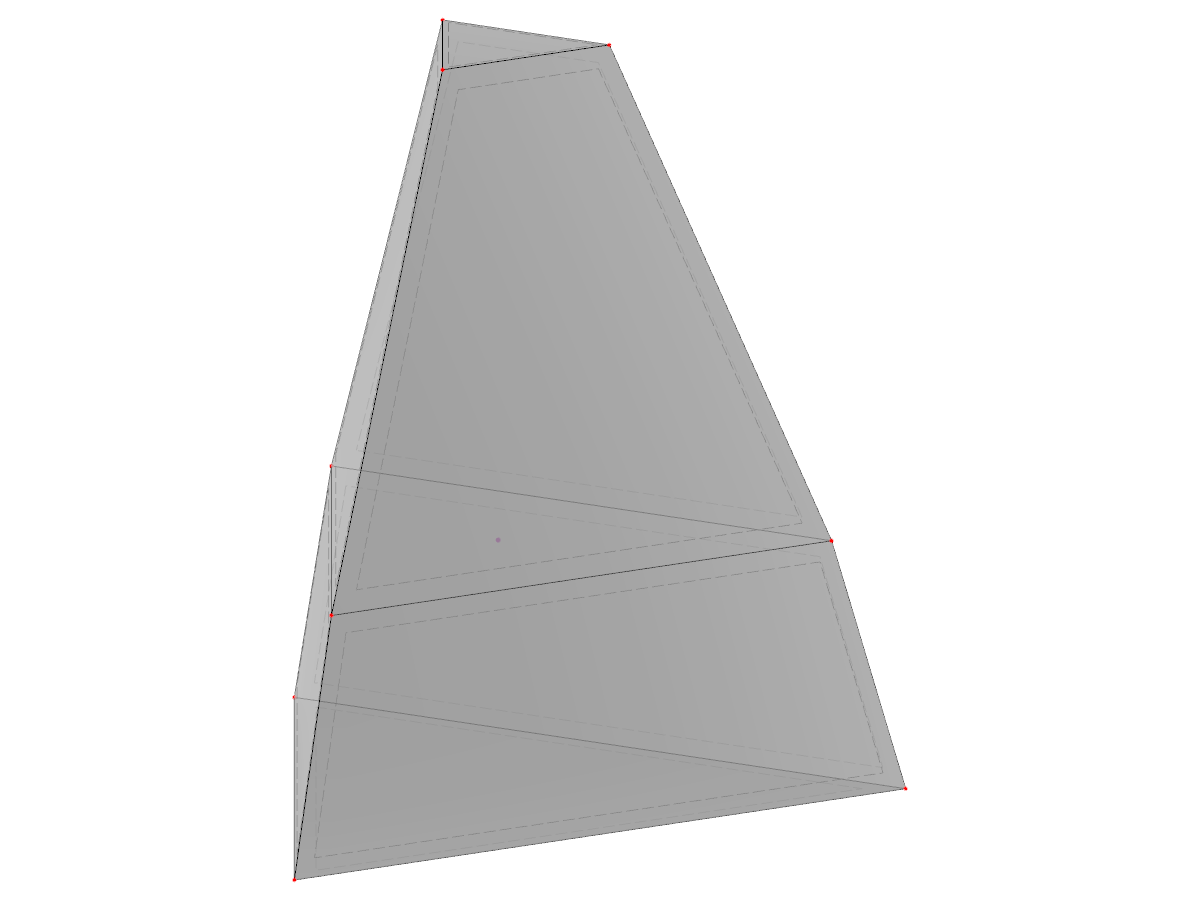 ID modello 2153 | SLD005 | Piramide tronca con parte inferiore conica