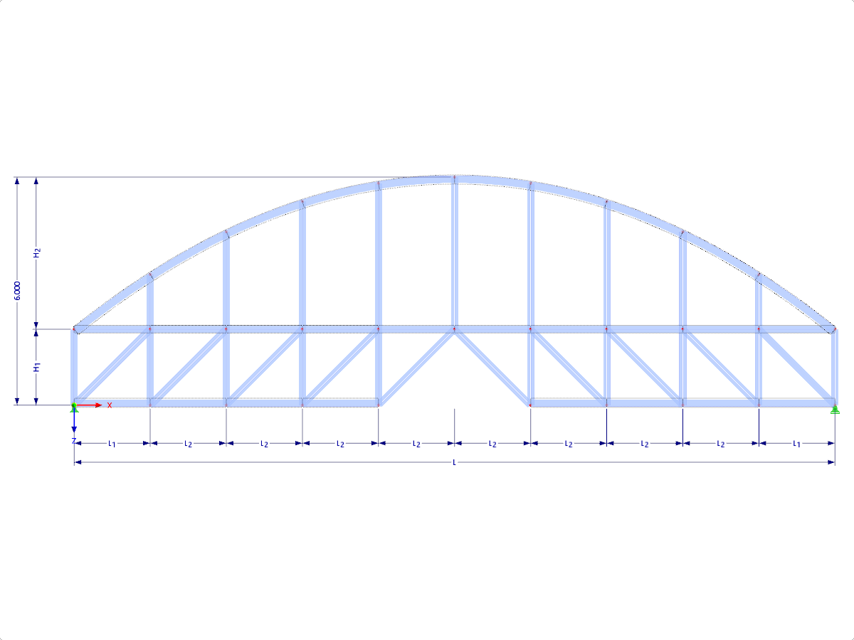 Modello 001928 | FTZ160p-crv | Parabolica - Accordo inferiore arcuato con parametri