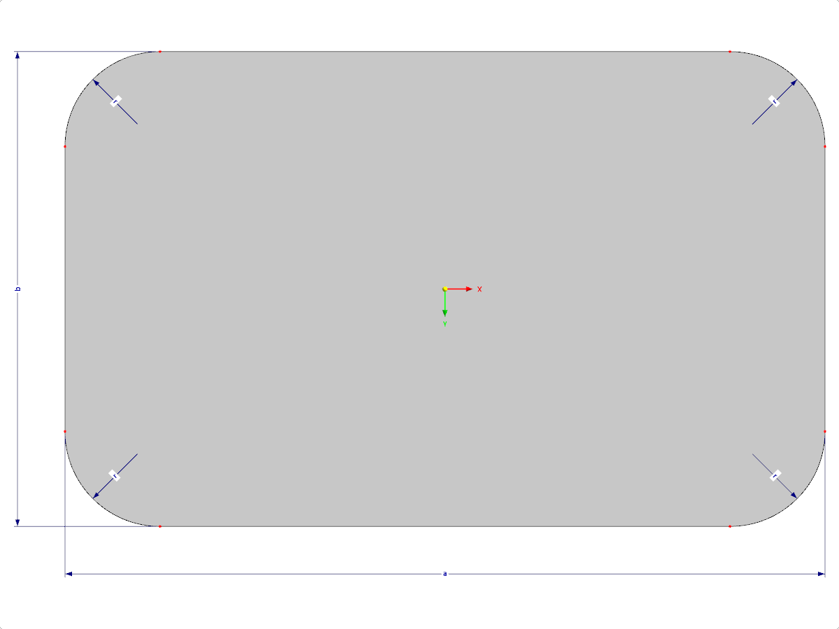 Modello 002302 | SS100 | Input via Equal Radii or Four Different Radii, with Parameters