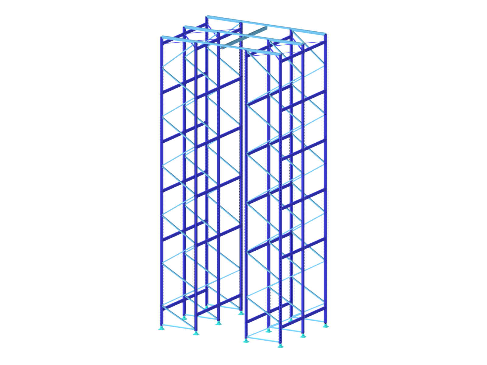 Struttura di scaffalature